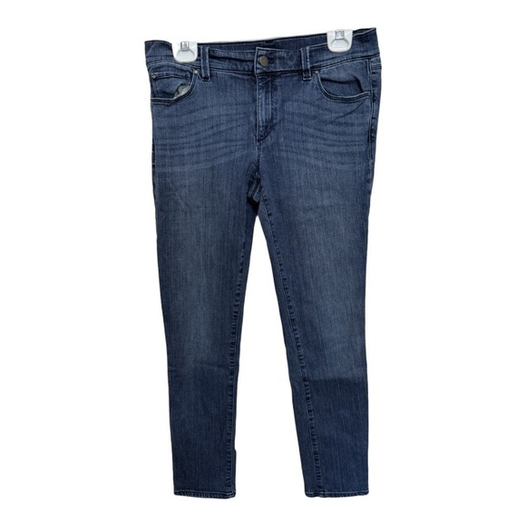 Ann Taylor Denim - Ann Taylor Modern Skinny Mid Rise Medium Wash Jeans Denim Size 8